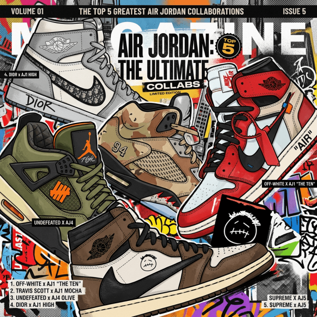 Искусство коллабораций: 5 совместных релизов Air Jordan, которые перевернули игру