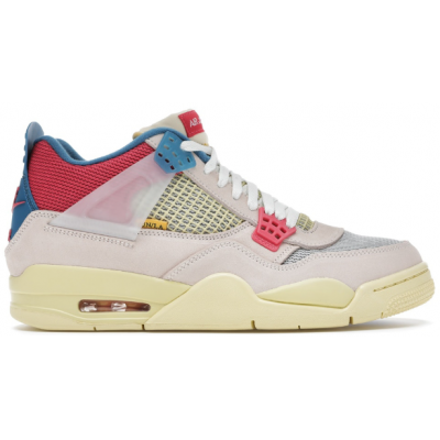 Nike Air Jordan 4 White Retro Union Guava Ice