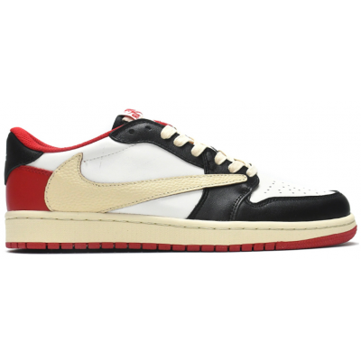 Nike x Travis Scott Air Jordan 1 Low White Red