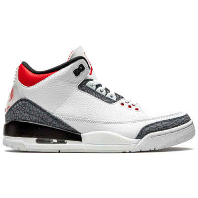 Nike Air Jordan 3 Denim Fire Red