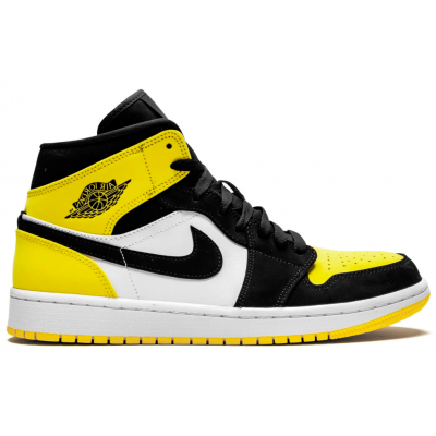 Nike Air Jordan 1 Mid SE Yellow Toe