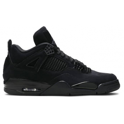 Nike Air Jordan 4 Retro Black Cat с мехом