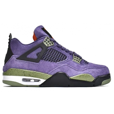 Nike Air Jordan 4 Retro Canyon Purple с мехом