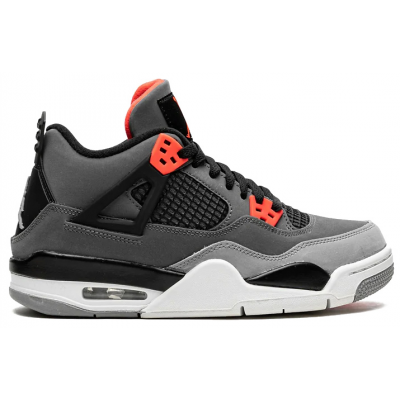 Nike Air Jordan 4 Retro GS Infrared с мехом