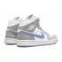 Nike Air Jordan 1 Retro Grey Aluminium с мехом