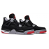 Nike Air Jordan IV 4 Retro Black Cement с мехом