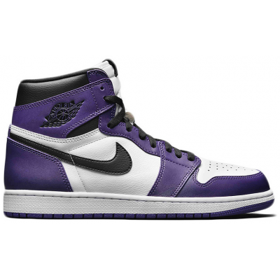 Nike Air Jordan 1 Retro High OG Court Purple 2.0 с мехом