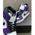 Nike Air Jordan 1 Retro High OG Court Purple 2.0 с мехом