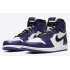 Nike Air Jordan 1 Retro High OG Court Purple 2.0 с мехом