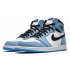 Nike Air Jordan 1 Retro University Blue с мехом