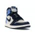 Nike Air Jordan 1 Retro Obsidian UNC Blue\White с мехом