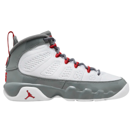  Nike Air Jordan 9 Retro белые с серым