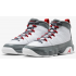  Nike Air Jordan 9 Retro белые с серым