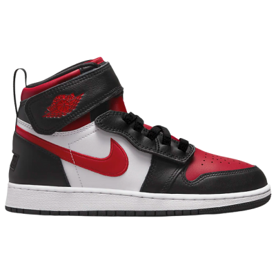  Nike Air Jordan 1 Hi FlyEase черные с красным