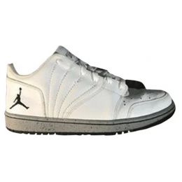 Nike Jordan Flywire Flight Speed 768931-103 White Grey Size 10 (torn)
