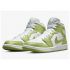 Nike Wmns Air Jordan 1 Mid SE Green Python