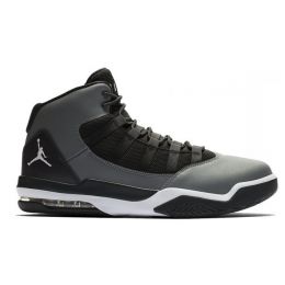 Кроссовки Nike Air Jordan  Max Aura черные с серым