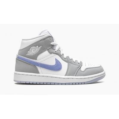 Nike Air Jordan 1 Mid WMNS "Wolf Grey Aluminum"