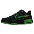 Кроссовки Nike X Off-White Dunk Low черные с зеленым