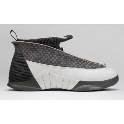 Nike Air Jordan 15 черные с белым