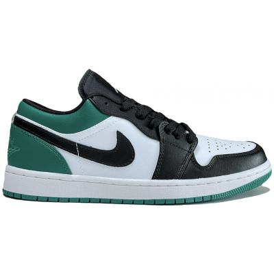 Nike Air Jordan 1 Low White Black Mystic Green